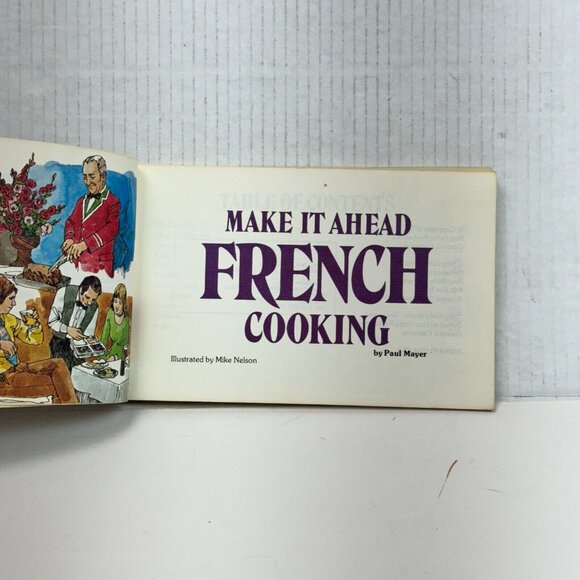 Make it Ahead French Cooking (Nitty Gritty) by Paul Mayer Paperback Book - Picture 8 of 11